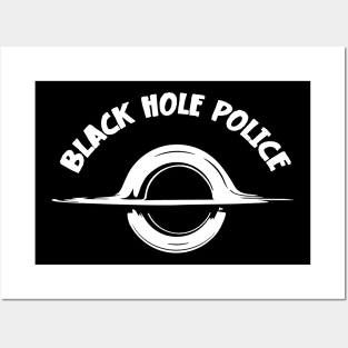 James Webb Space Telescope Black Hole Police Posters and Art